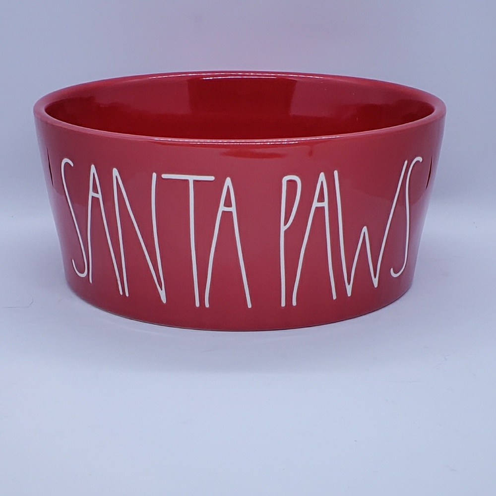 Rae Dunn Christmas Dog Bowl